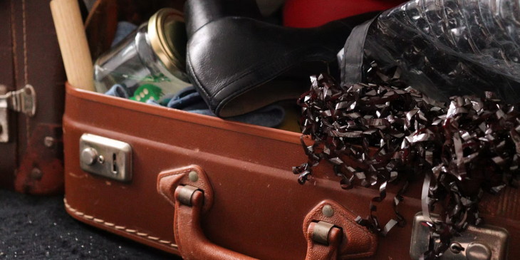 les bruitages au cinéma - valise avec ustensiles