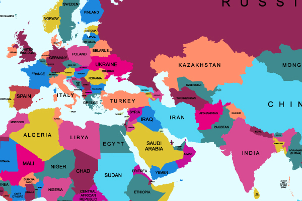 pays du monde